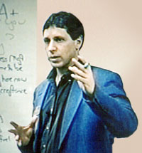 Dr. Komor teaching a seminar